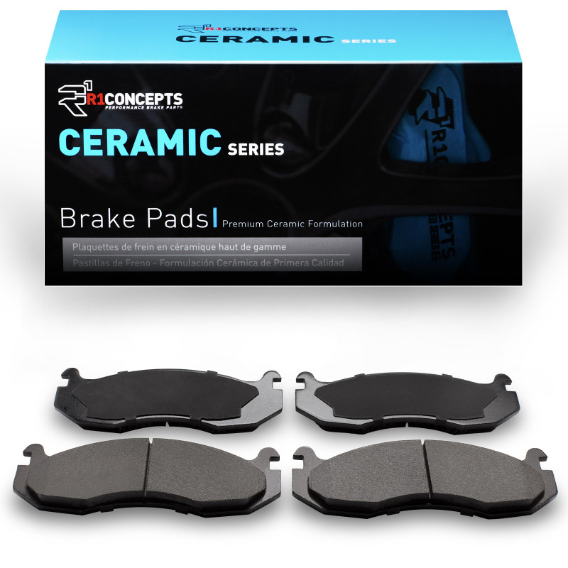 Hummer H1 Brake Pads - Front - R1 Concepts - Ceramic - `96-`06